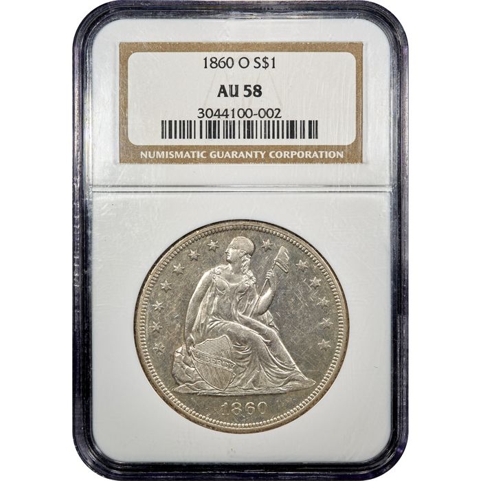 1860-O Seated Liberty Dollar ($1) Obverse Image
