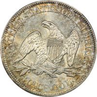 1861-O Seated Liberty Half Dollar (50c) CSA Obverse  Reverse Image