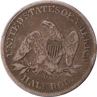 1861-O Seated Liberty Half Dollar (50c) CSA Obverse Reverse Image