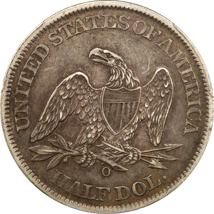 1861-O Seated Liberty Half Dollar (50c) Photo 4
