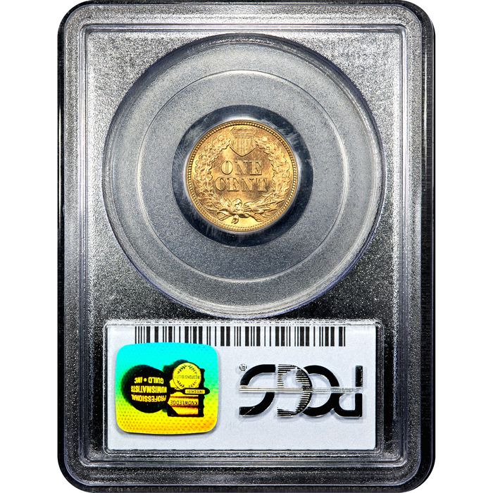 1862 Indian Cent (1c) Reverse Image