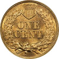 1862 Indian Cent (1c) Photo 4