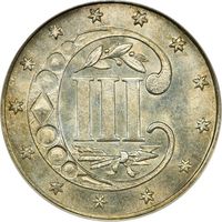 1862 Three Cent Silver (3CS) Photo 4