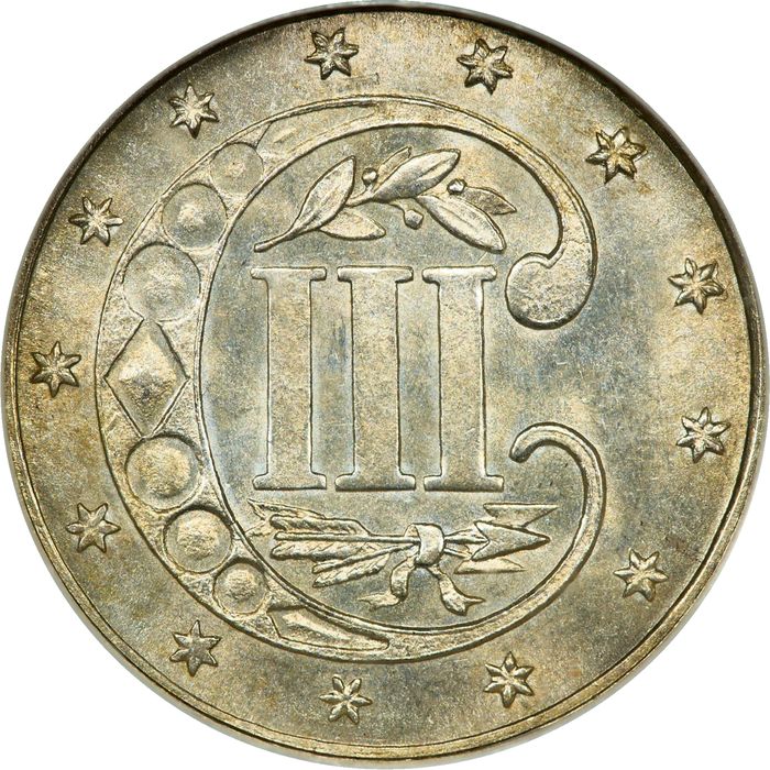 1862 Three Cent Silver (3CS) Photo 4