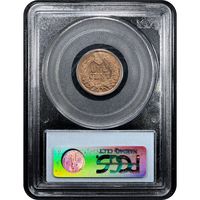 1863 Indian Cent (1c) Reverse Slab Image