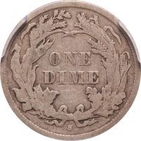 1863-S Seated Liberty Dime (10c) Photo 4