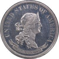 1869 Standard Silver Pattern Half Dollar (50c) J-753 Obverse Image