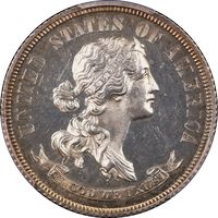 1869 Standard Silver Pattern Quarter (25c) J-733 Photo 3