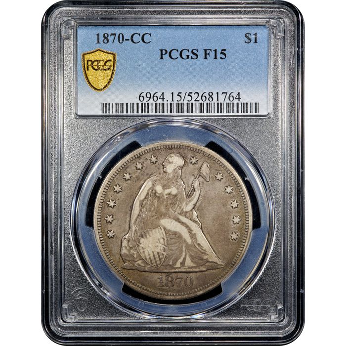 1870-CC Seated Liberty Dollar ($1) Obverse Image