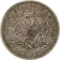 1870-CC Seated Liberty Dollar ($1) Photo 4