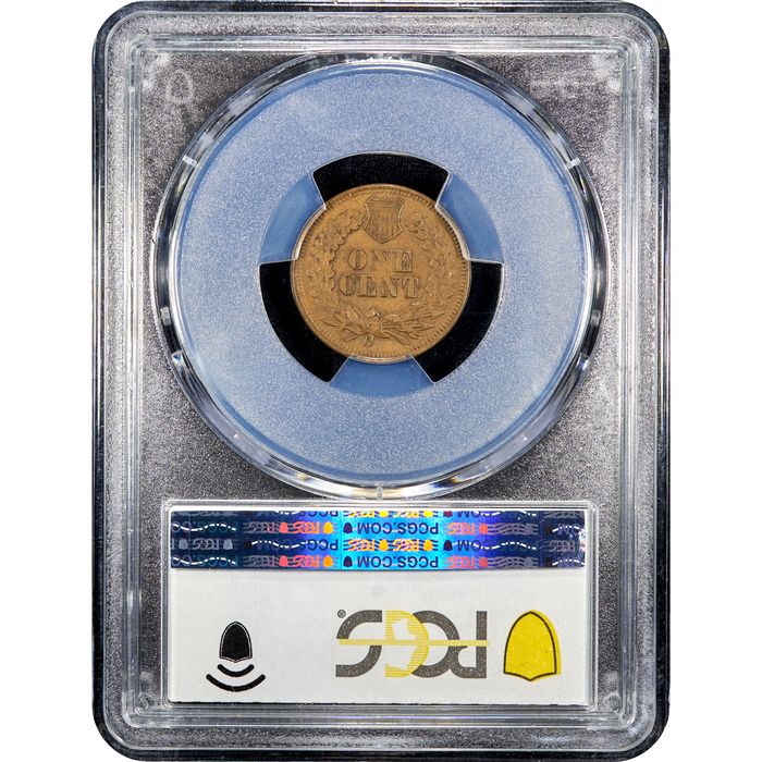 1870 Indian Cent (1c) Shallow N FS-901 Reverse Image