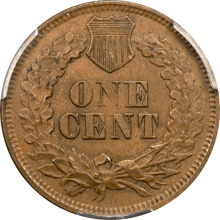 1870 Indian Cent (1c) Shallow N FS-901 Photo 4