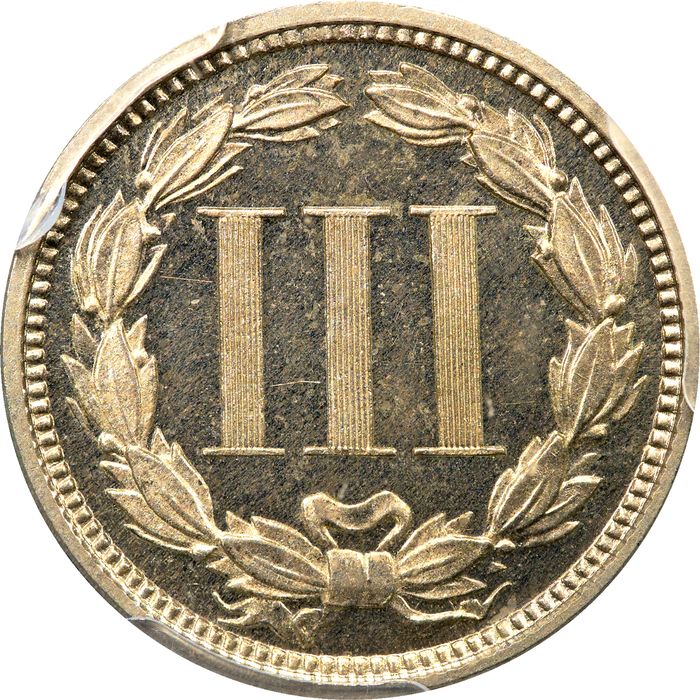 1870 Three Cent Nickel (3CN) Photo 4