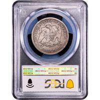 1871-CC Seated Liberty Half Dollar (50c) Reverse Image