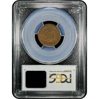 1871 Indian Cent (1c) Reverse Slab Image