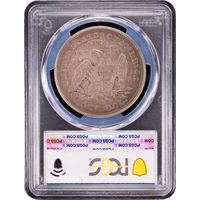 1871 Seated Liberty Dollar ($1) Reverse Image