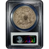 1871 Seated Liberty Dollar ($1) Reverse Image