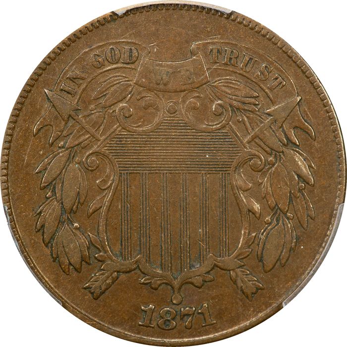 1871 Two Cents (2c) Photo 3