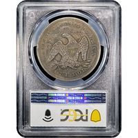 1872-CC Seated Liberty Dollar ($1) Reverse Image