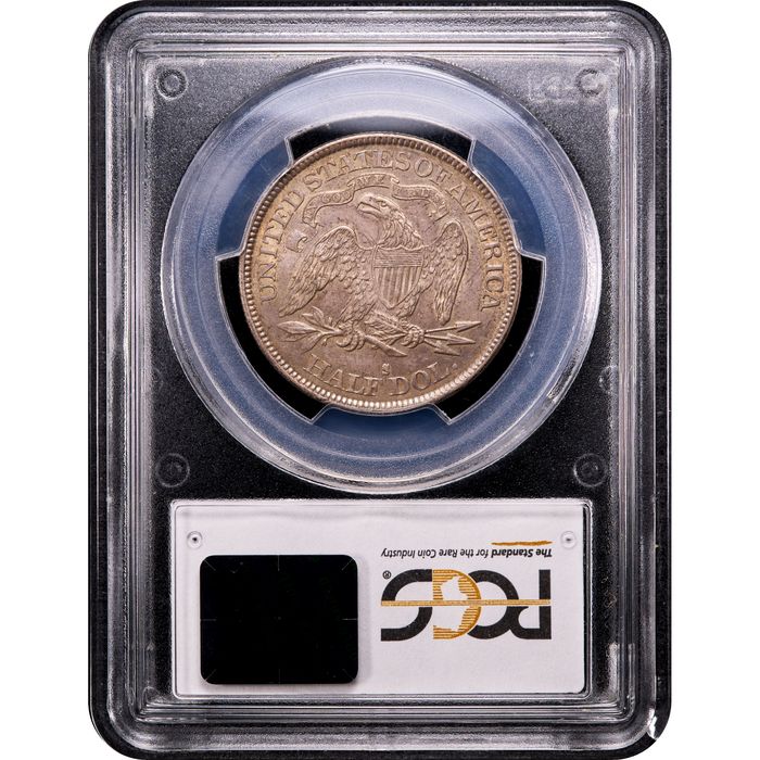 1872-S Seated Liberty Half Dollar (50c) Reverse Image