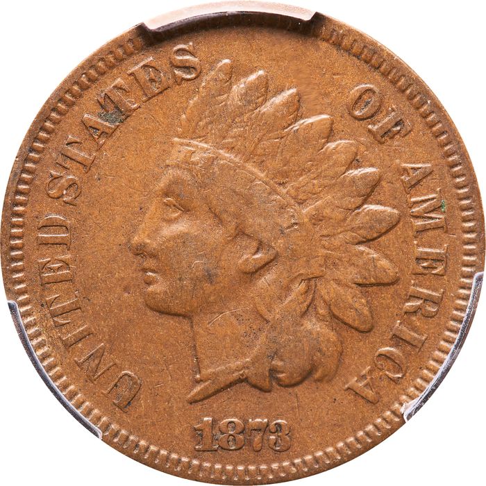 1873 Indian Cent (1c) Doubled Liberty Photo 3