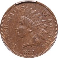 1873 Indian Cent (1c) Doubled Liberty Photo 3