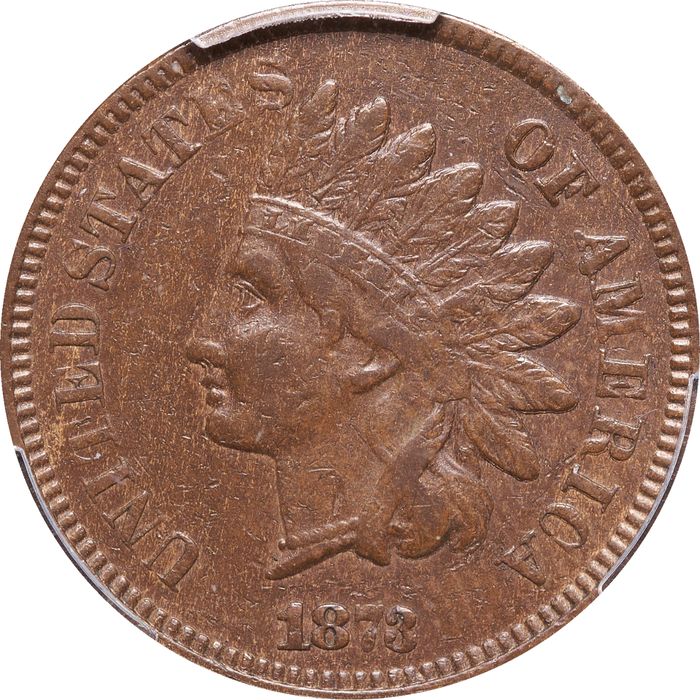 1873 Indian Cent (1c) Doubled Liberty Photo 3