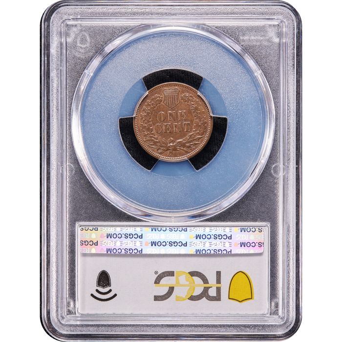 1873 Indian Cent (1c) Doubled Liberty Reverse Image