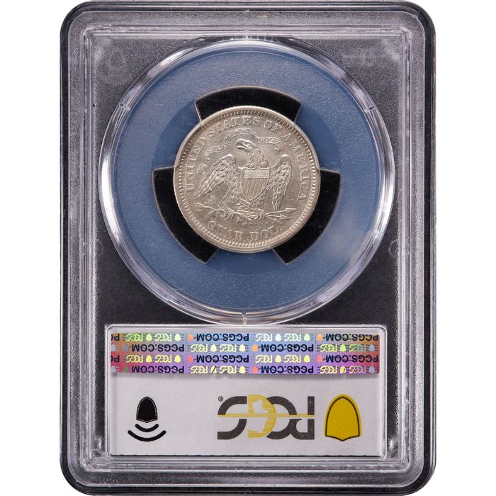 1873-S Seated Liberty Quarter (25c) Arrows Reverse Image