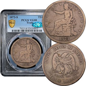 1873-S Trade Dollar ($1) Composite Image