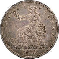 1873 Trade Dollar ($1) Obverse Image