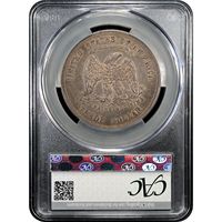1873 Trade Dollar ($1) Reverse Slab Image