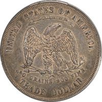 1873 Trade Dollar ($1) Reverse Image