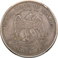 1875-CC Trade Dollar ($1) Reverse Image