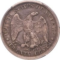1875-CC Twenty Cents (20c) Photo 4