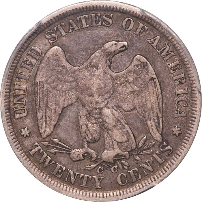 1875-CC Twenty Cents (20c) Photo 4