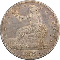 1875-S Trade Dollar ($1) Obverse Image
