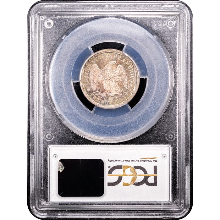 1875-S Twenty Cent (20c) Reverse Slab Image