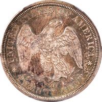 1875-S Twenty Cent (20c) Reverse Image