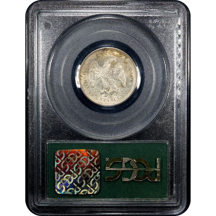1875-S Twenty Cents (20c) OGH Reverse Image