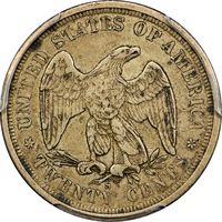 1875-S Twenty Cents (20c) Photo 4