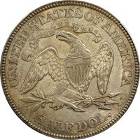 1875 Seated Liberty Half Dollar (50c) Photo 4