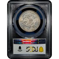 1875 Seated Liberty Half Dollar (50c) Reverse Slab Image