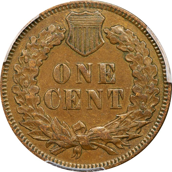 1876 Indian Cent (1c) Photo 4