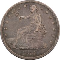 1876-S Trade Dollar ($1) Obverse Image