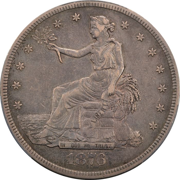 1876-S Trade Dollar ($1) Obverse Image