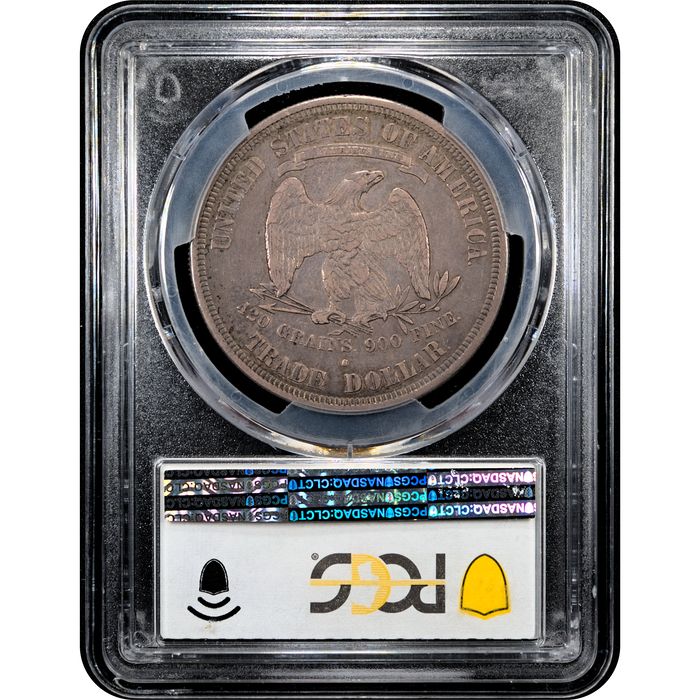 1876-S Trade Dollar ($1) Reverse Slab Image