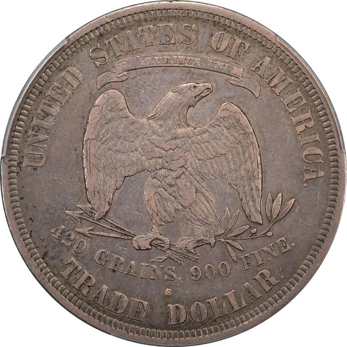 1876-S Trade Dollar ($1) Reverse Image