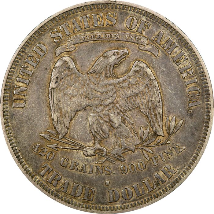 1876-S Trade Dollar (T$1) Photo 4