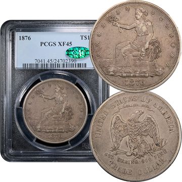 1876 Trade Dollar ($1) Composite Image